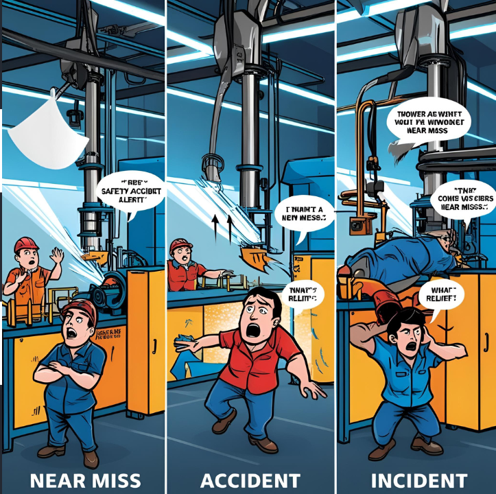 Near-Miss vs Accident vs Incident