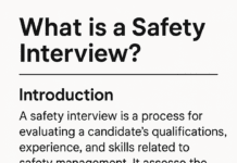 What is a Safety Interview? What is a Safety Interview?