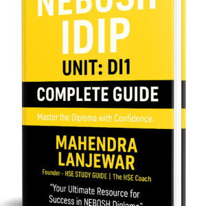 NEBOSH IDIP DI1 3D Cover