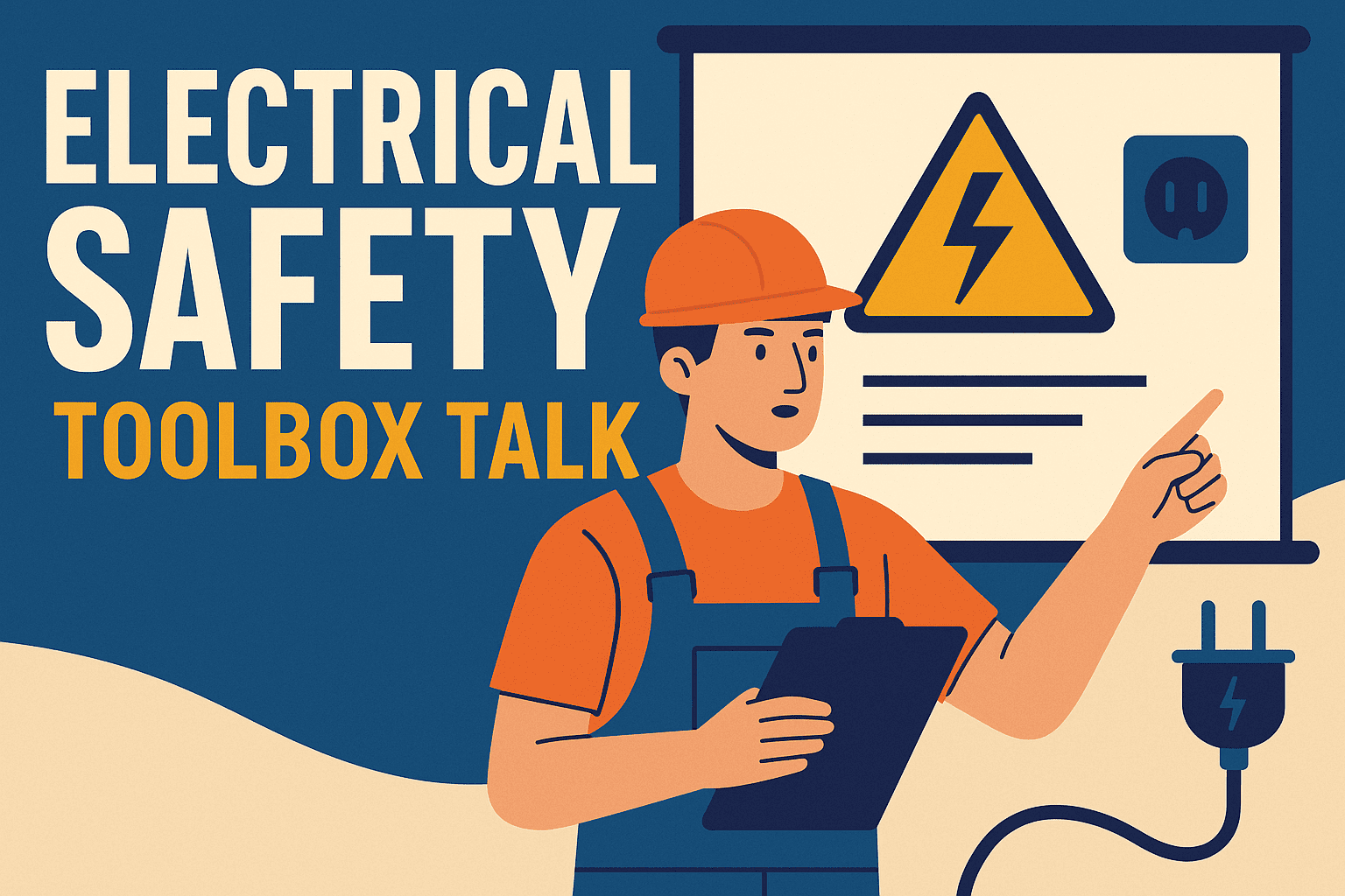 Electrical Safety Toolbox Talk – Preventing Shocks, Fires, and Accidents