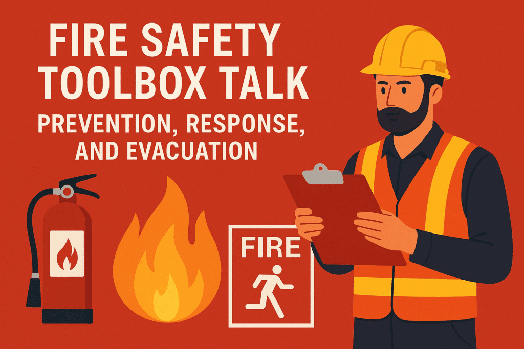 Fire Safety Toolbox Talk – Prevention, Response, and Evacuation
