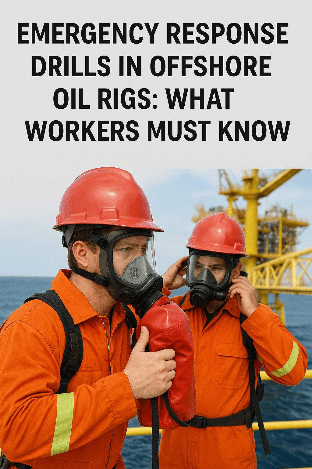 Emergency Response Drills in Offshore Oil Rigs: What Workers Must Know