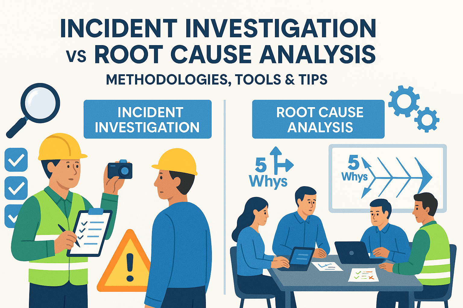 Incident Investigation vs Root Cause Analysis