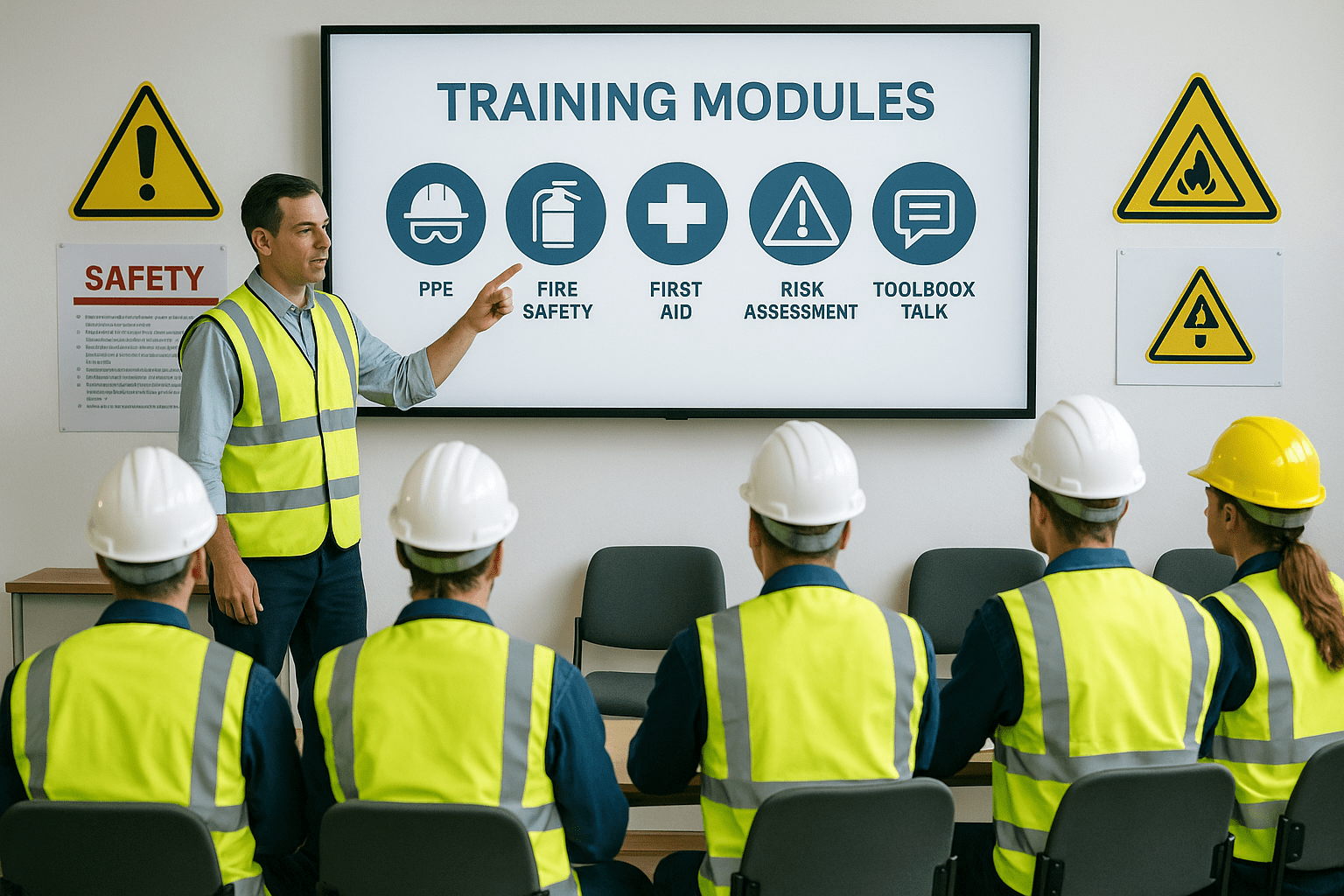 Top 10 Training Modules for New Safety Officers (What Every Company Needs)