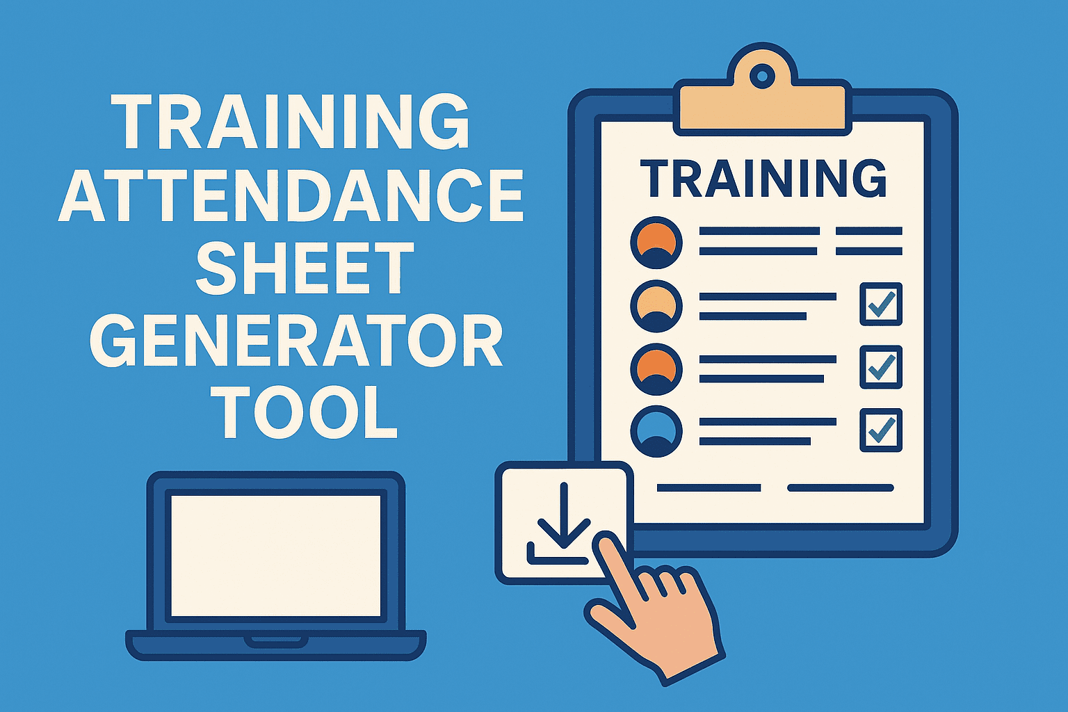 Training Attendance Sheet Generator Tool