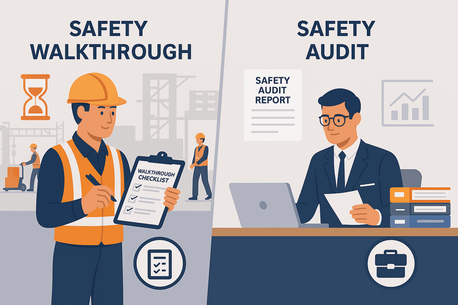 Safety Walkthrough vs Safety Audit