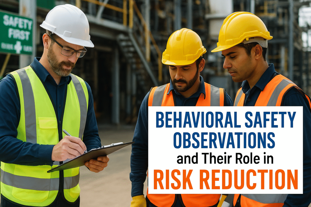 Behavioral Safety Observations and Their Role in Risk Reduction