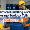 Chemical Handling and Storage Toolbox Talk