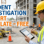 Incident Investigation Report Template Free