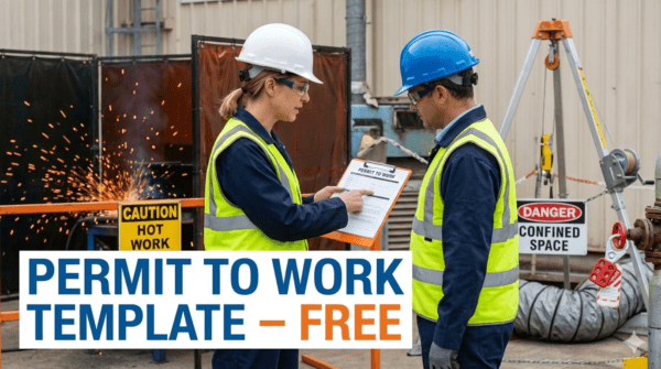 Permit to Work Template (Hot Work, Confined Space, etc.) - The HSE Coach
