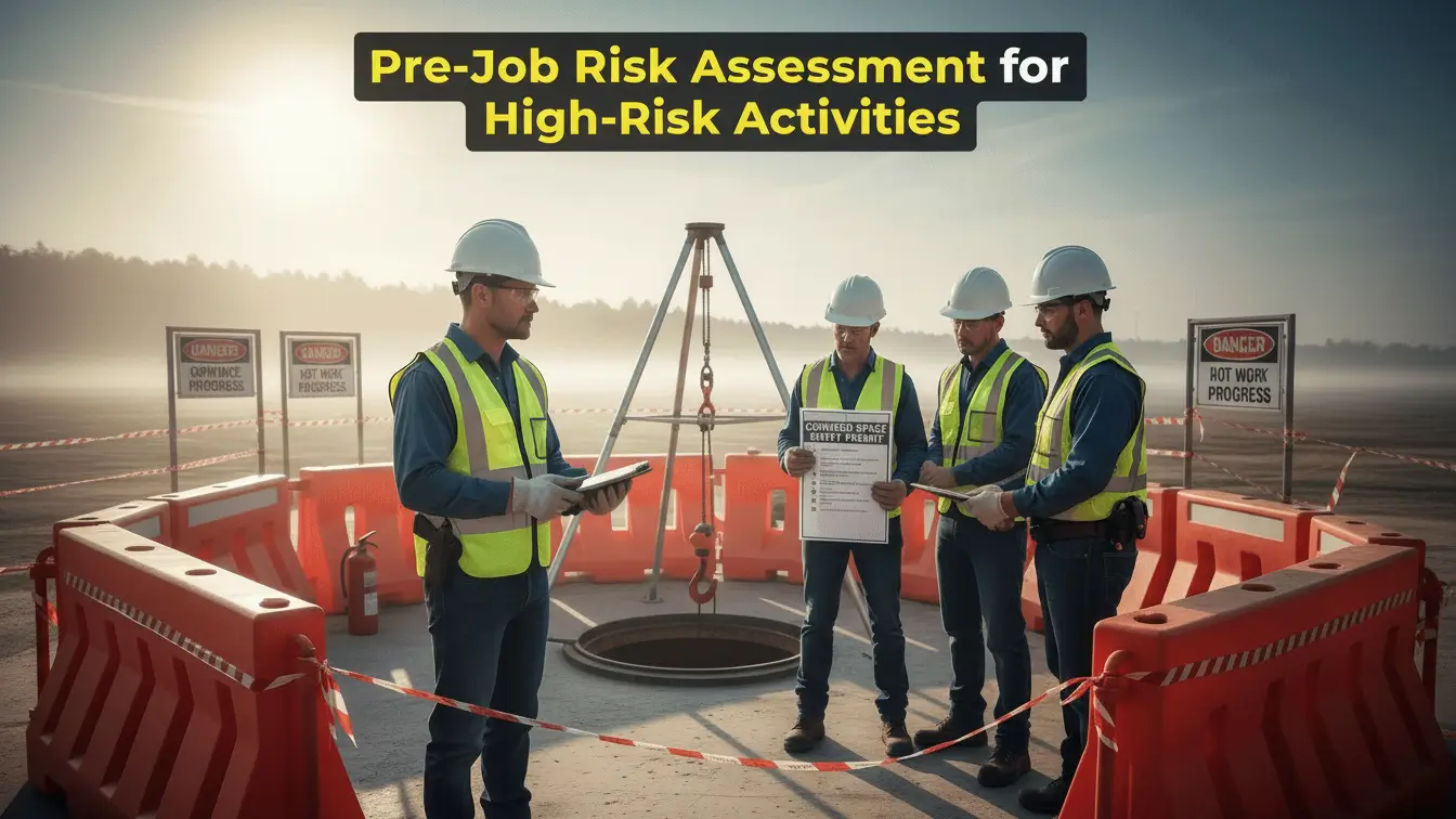 Pre-Job Risk Assessment for High-Risk Activities