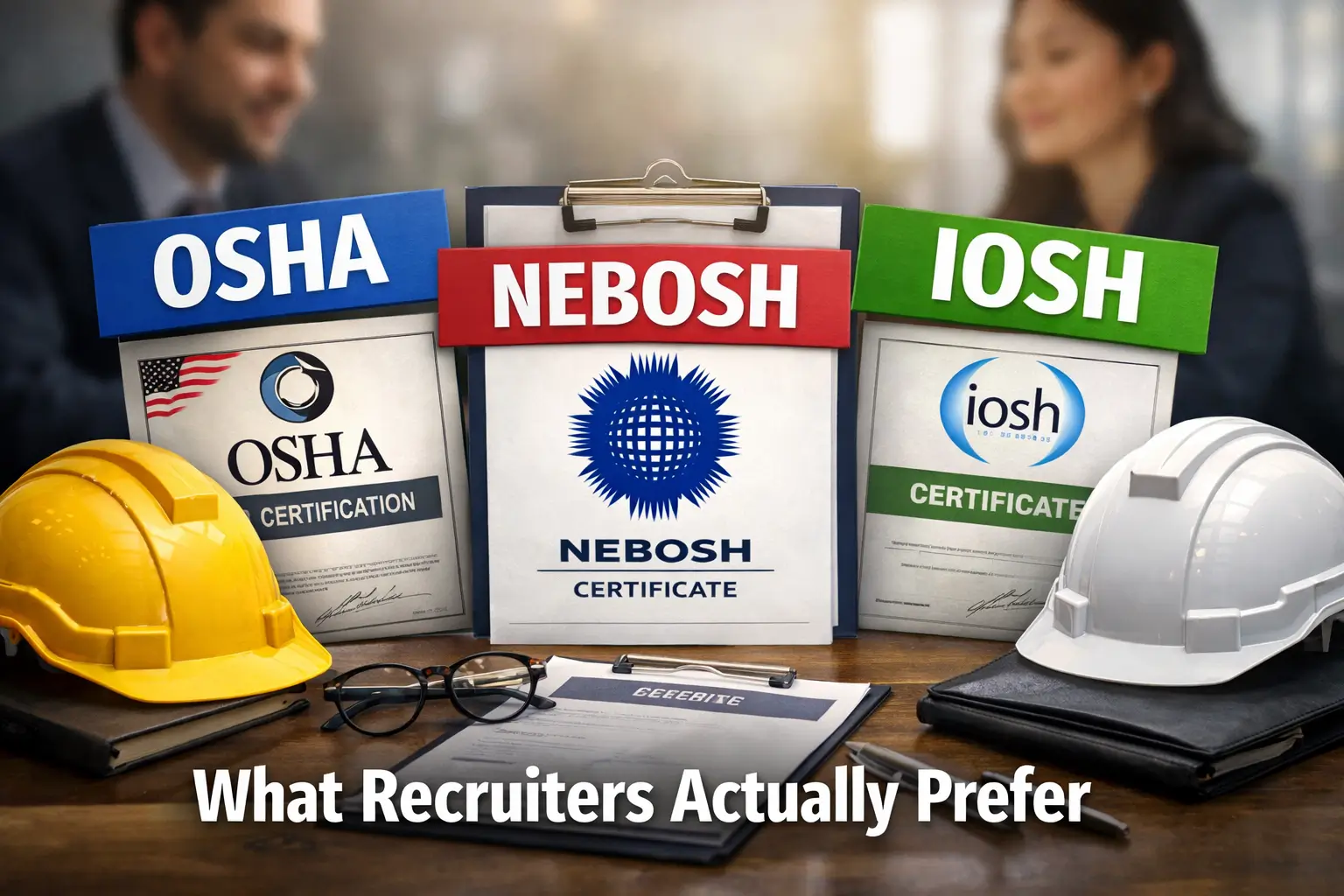 OSHA vs NEBOSH vs IOSH