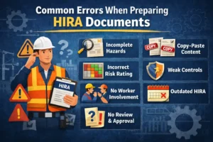 Common Errors When Preparing HIRA Documents