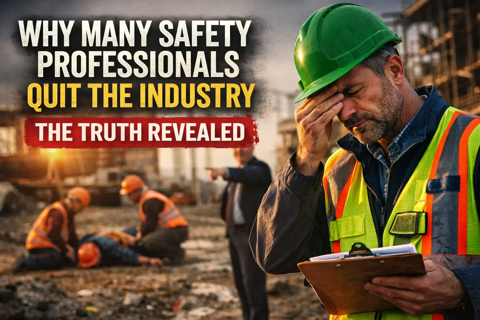 Why Many Safety Professionals Quit the Industry