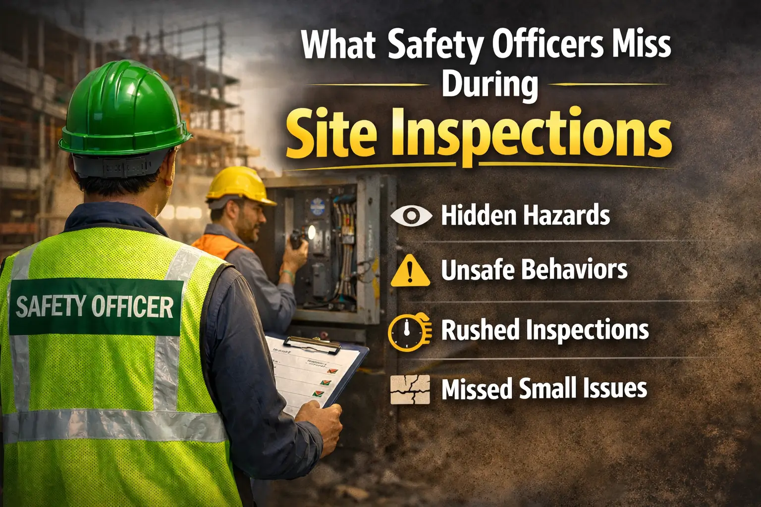 What Safety Officers Miss During Site Inspections