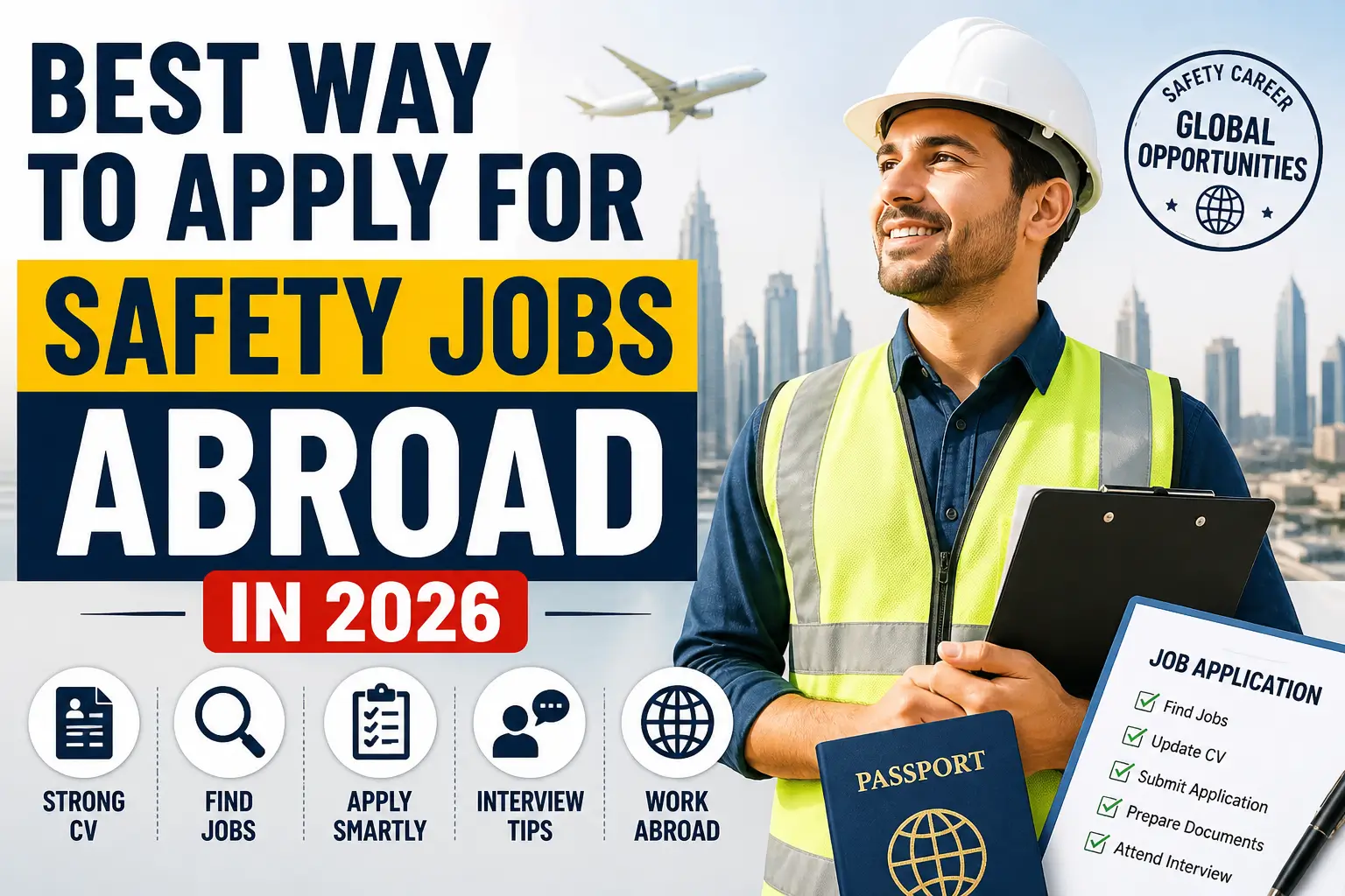 Best Way to Apply for Safety Jobs Abroad in 2026 - The HSE Coach