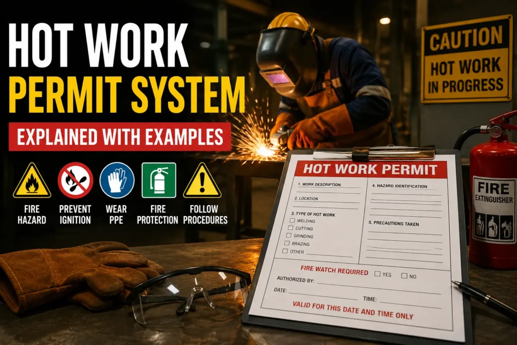 Hot Work Plan Examples Hot Work Permit System Explained with Examples - The HSE Coach