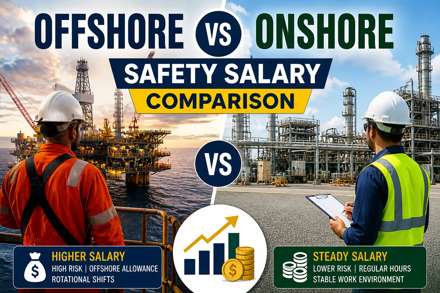 Offshore vs Onshore Safety Salary Comparison
