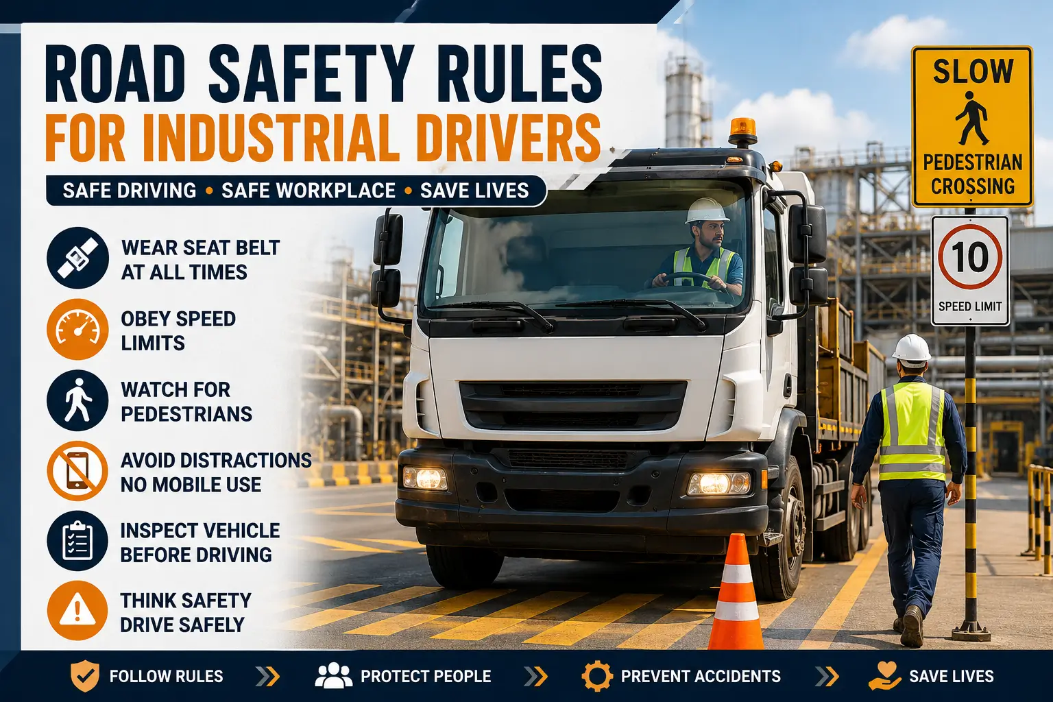 Road Safety Rules for Industrial Drivers - The HSE Coach