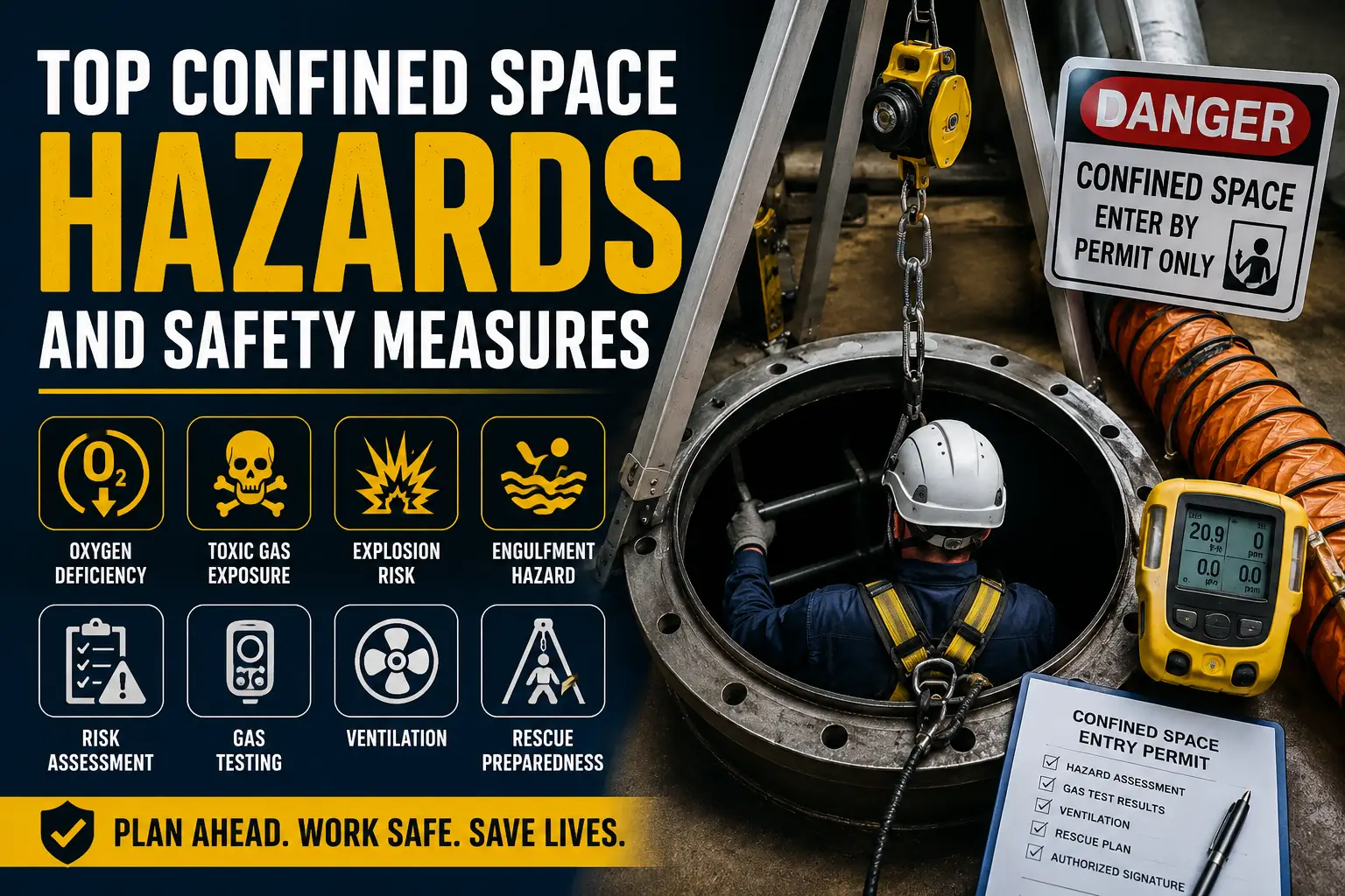 Top Confined Space Hazards and Safety Measures