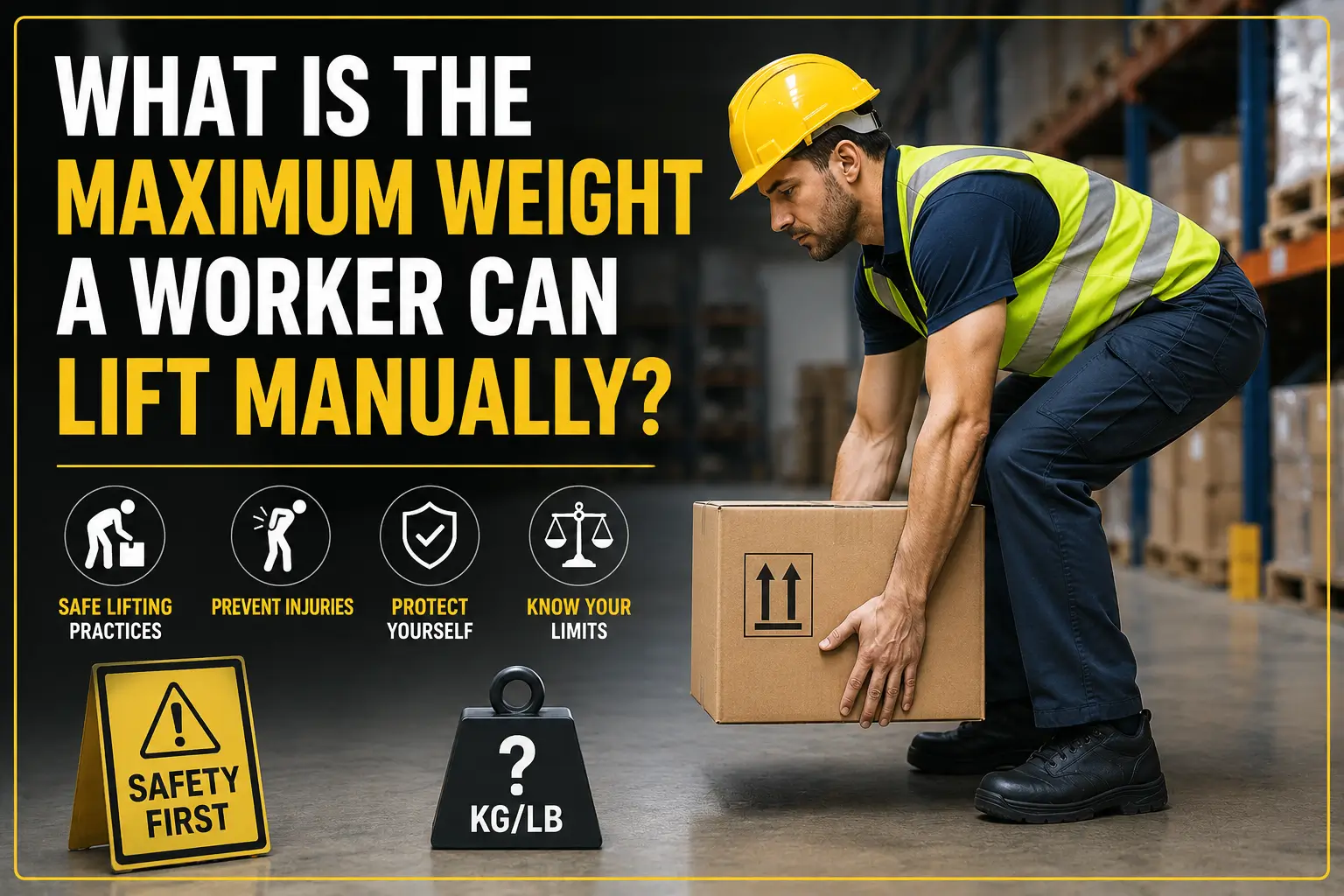Maximum Weight a Worker Can Lift Manually