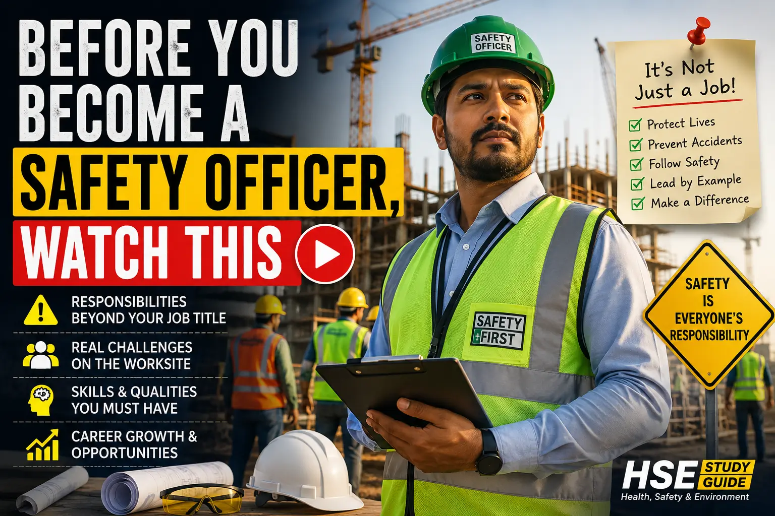 Before You Become a Safety Officer