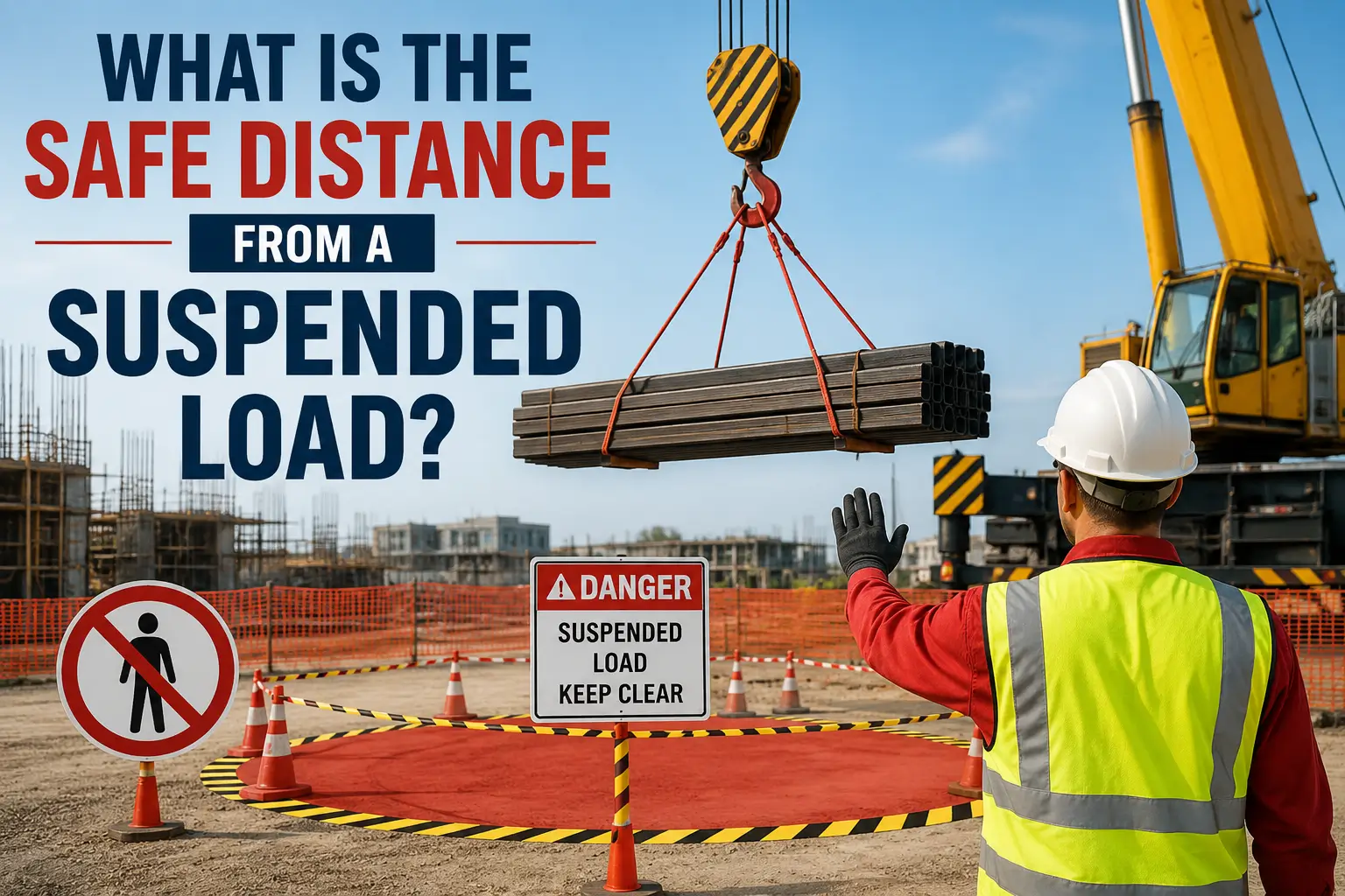 Safe Distance From a Suspended Load
