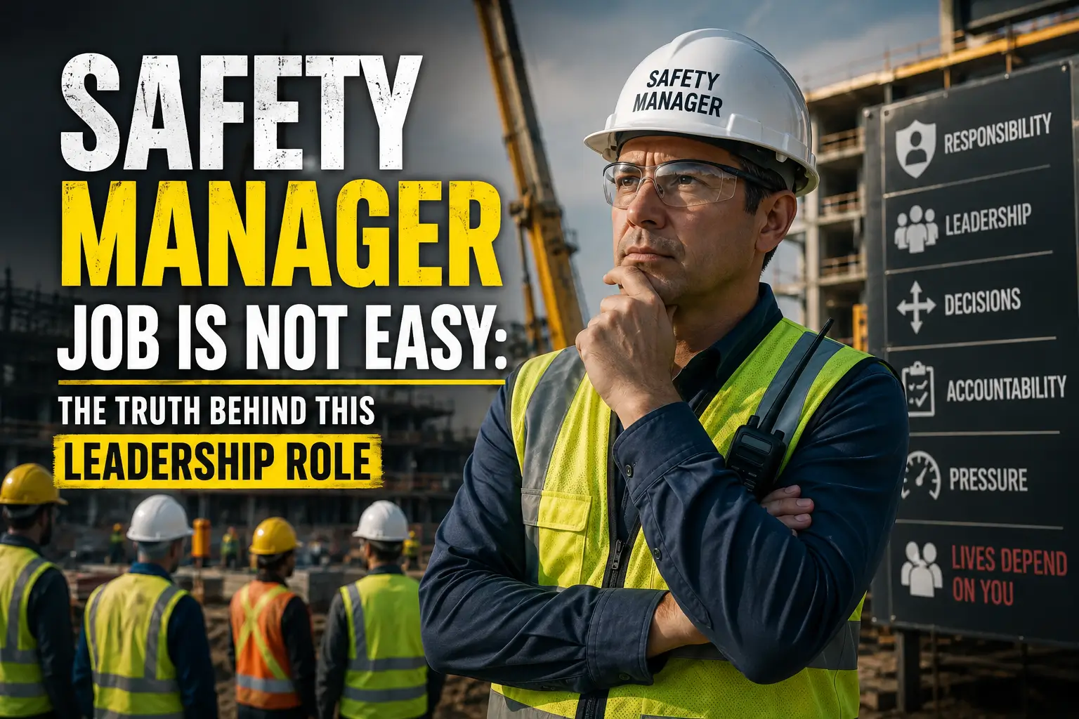Safety Manager Job Is Not Easy