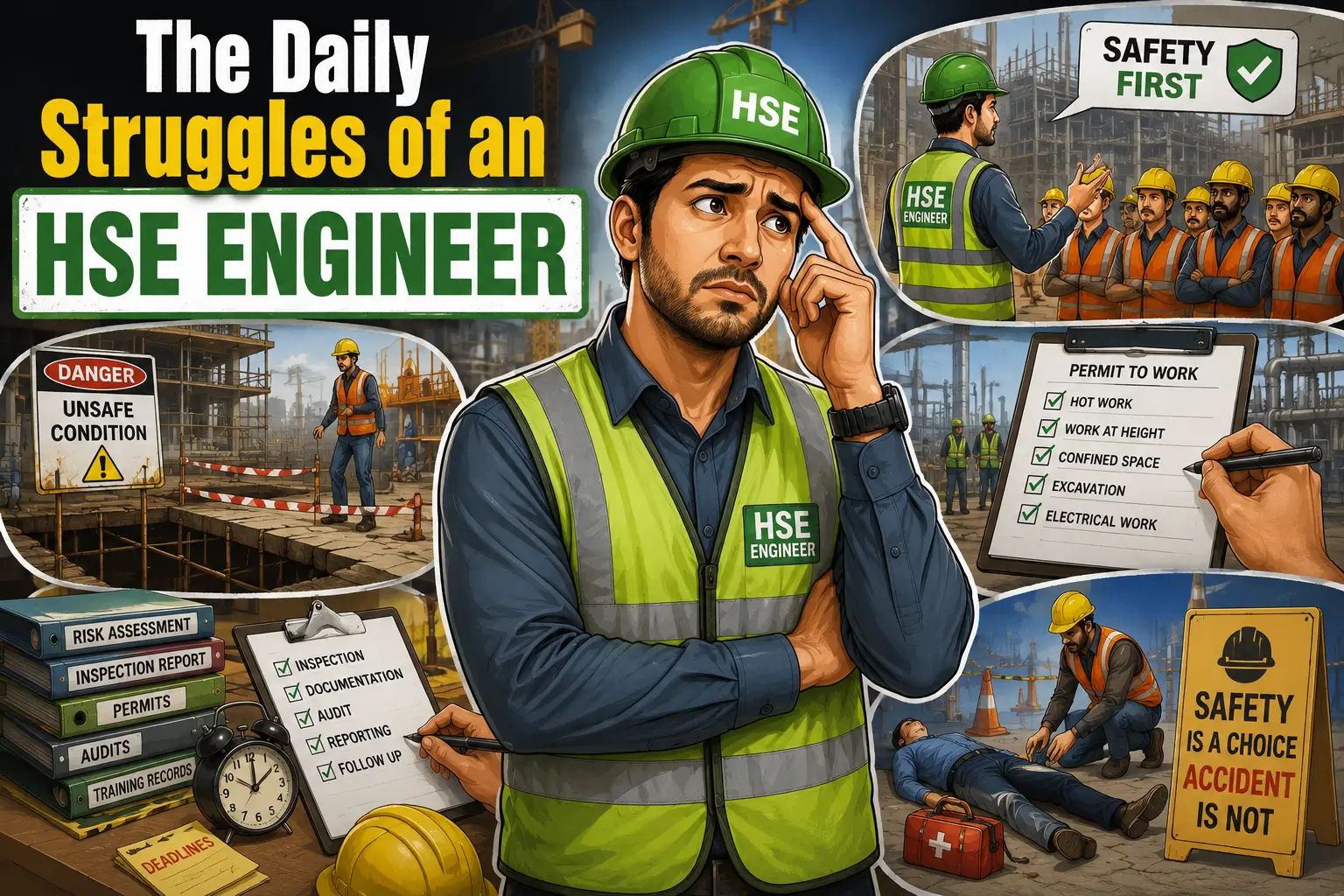 The Daily Struggles of an HSE Engineer