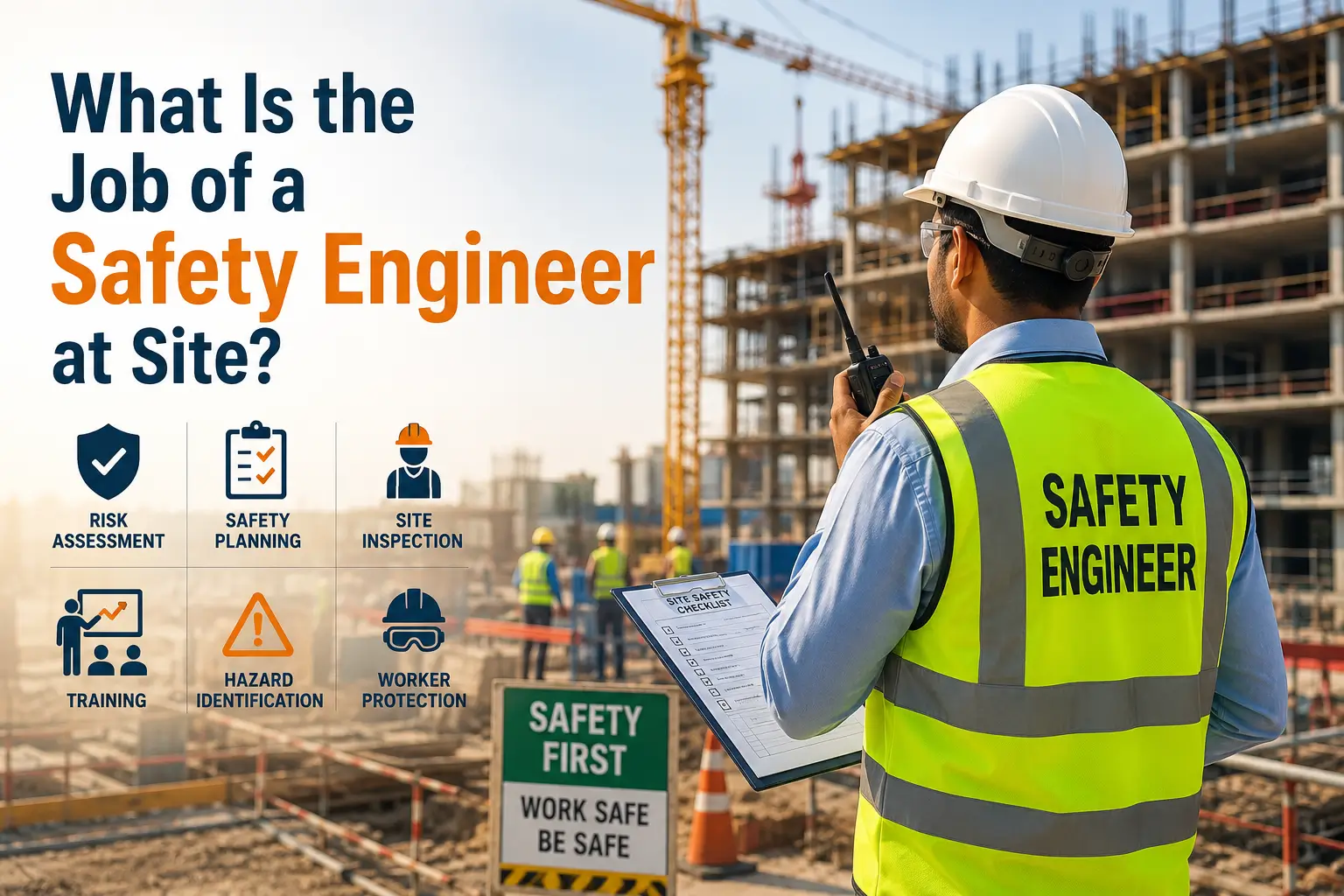 What Is the Job of a Safety Engineer at Site