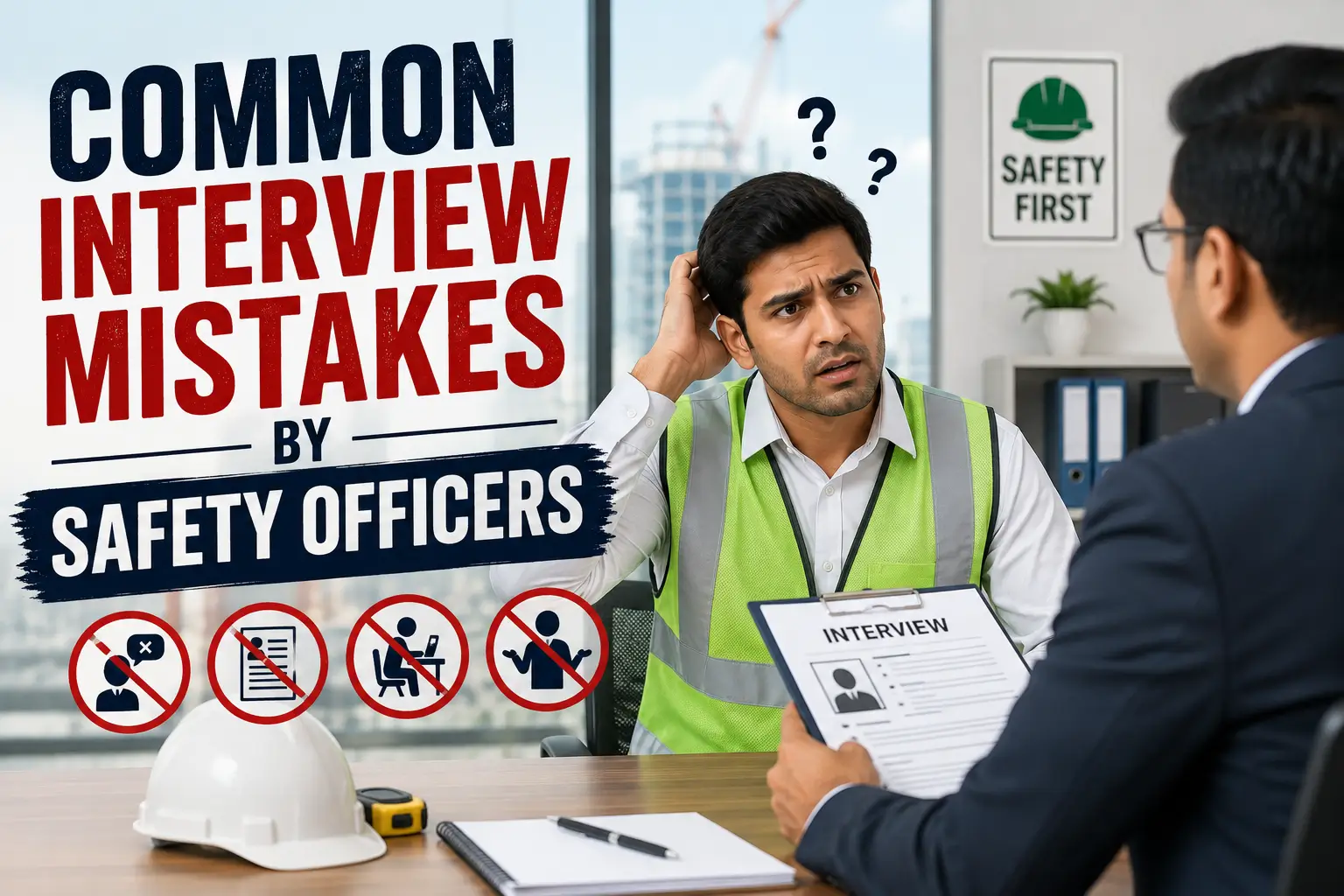 Common Interview Mistakes by Safety Officers
