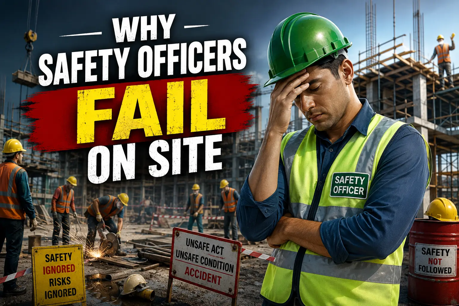 Safety Officers Fail on Site
