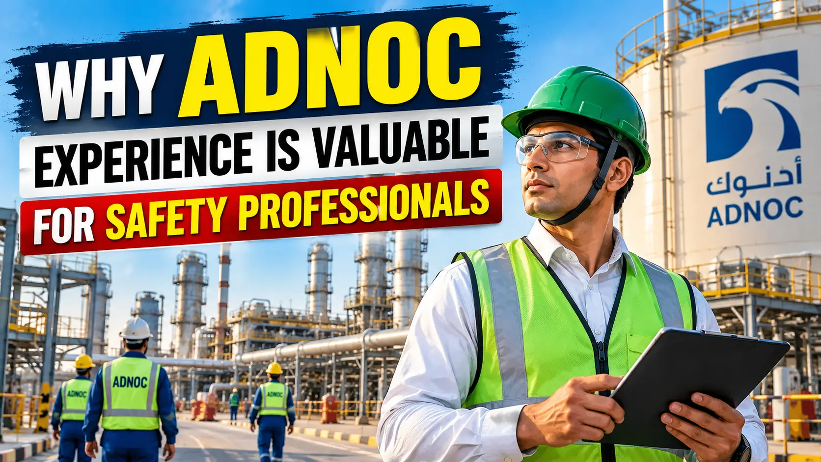 Why ADNOC Experience Is Valuable for Safety Professionals