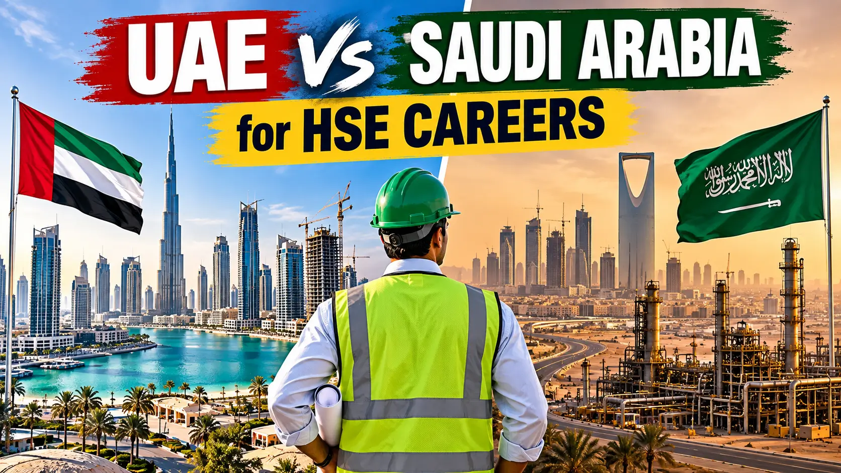 UAE vs Saudi Arabia for HSE Careers